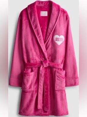 Bridesmaids x Primark Dressing Gown Pink Size Xsmall I'm Ready to Partayyyy New